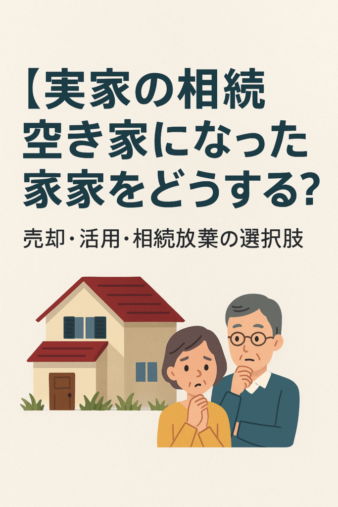 空き家相続に関する10人の体験談を紹介するイメージイラスト